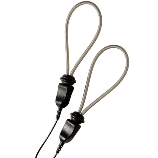 ELECTRASTIM - ELECTRALOOPS E-STIM ADJUSTABLE METAL PENIS RINGS