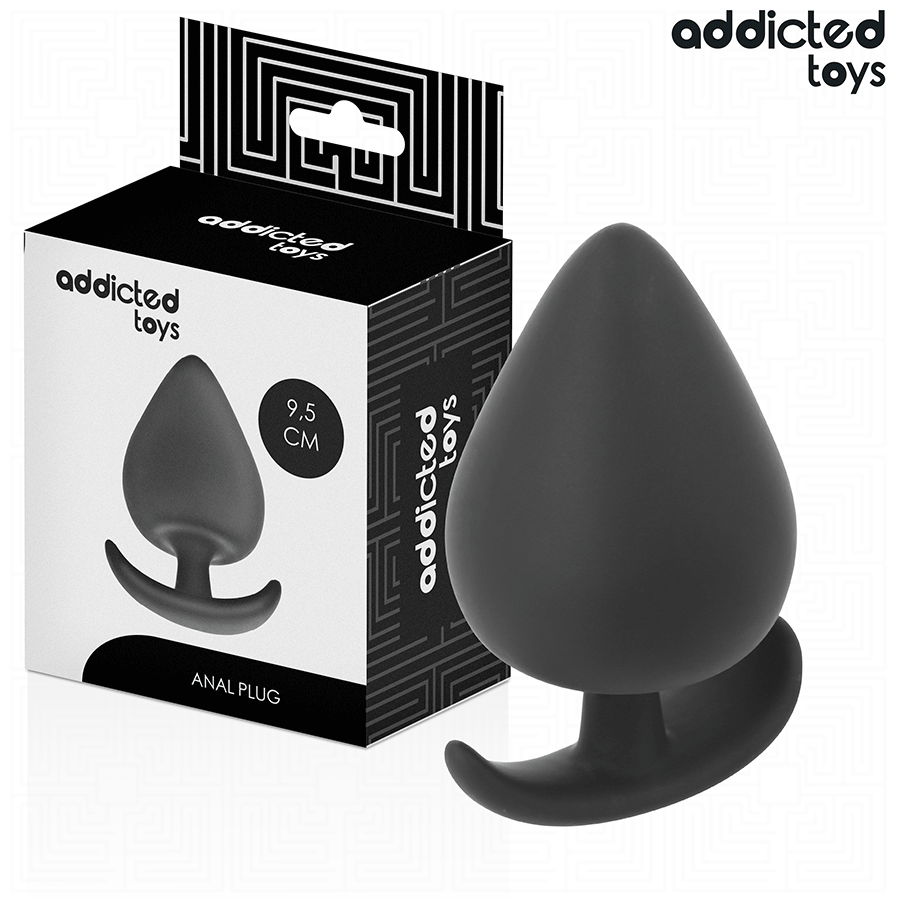 ADDICTED TOYS - ANALE PLUG VAN SILICONEN MAAT XL 9.5 CM
