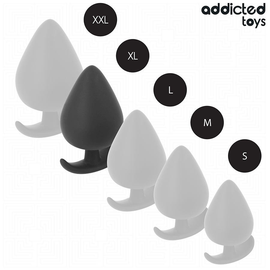 ADDICTED TOYS - ANALE PLUG VAN SILICONEN MAAT XL 9.5 CM