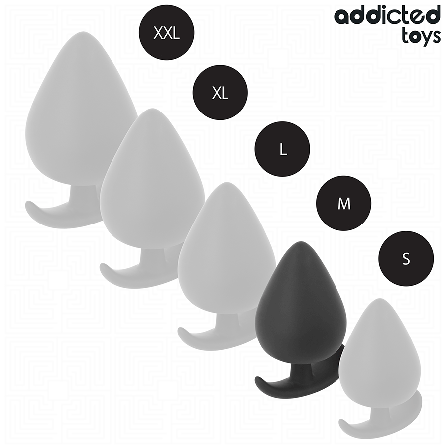 ADDICTED TOYS - ANALE PLUG VAN SILICONEN MAAT M 6.6 CM