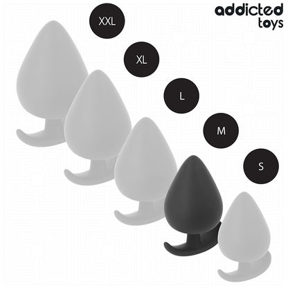 ADDICTED TOYS - ANALE PLUG VAN SILICONEN MAAT M 6.6 CM