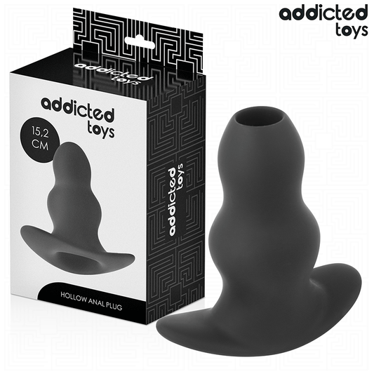 ADDICTED TOYS - HOLLE ANALE PLUG VAN SILICONEN MAAT XXL 15.2 CM