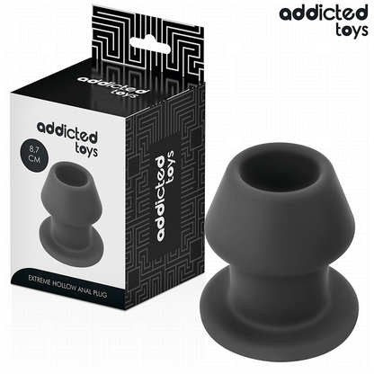 ADDICTED TOYS - EXTREME HOLLE ANALE PLUG VAN SILICONEN MAAT M 8.7 CM