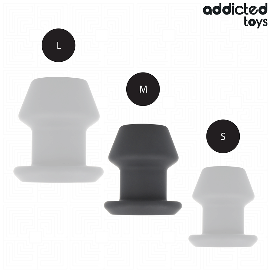 ADDICTED TOYS - EXTREME HOLLE ANALE PLUG VAN SILICONEN MAAT M 8.7 CM