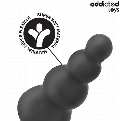 ADDICTED TOYS - ANALE PLUG MET RING VAN SILICONEN MODEL 5