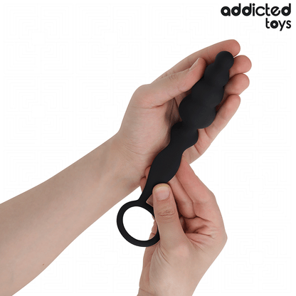 ADDICTED TOYS - ANALE PLUG MET RING VAN SILICONEN MODEL 5