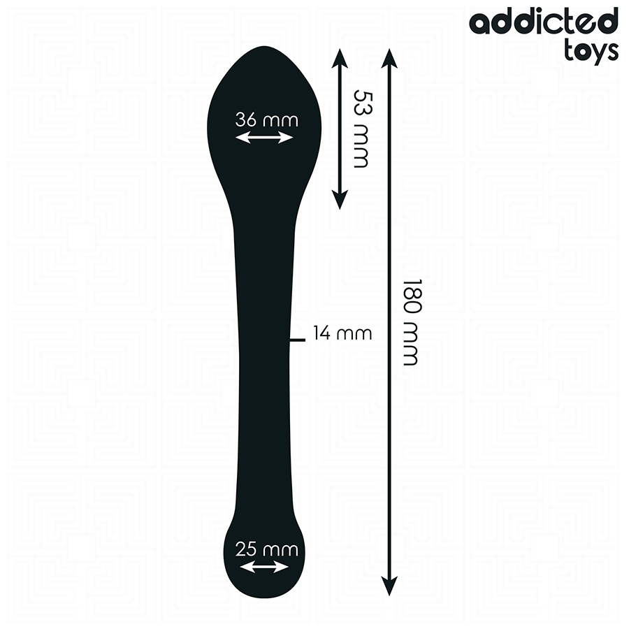 ADDICTED TOYS - ANALE STIMULATOR VAN SILICONEN 18 CM