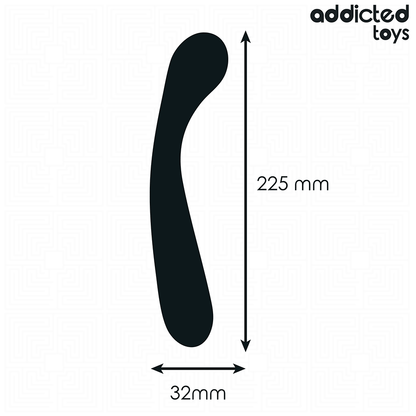 ADDICTED TOYS - DUBBELE ANALE MASSAGER VAN SILICONEN 22.5 CM