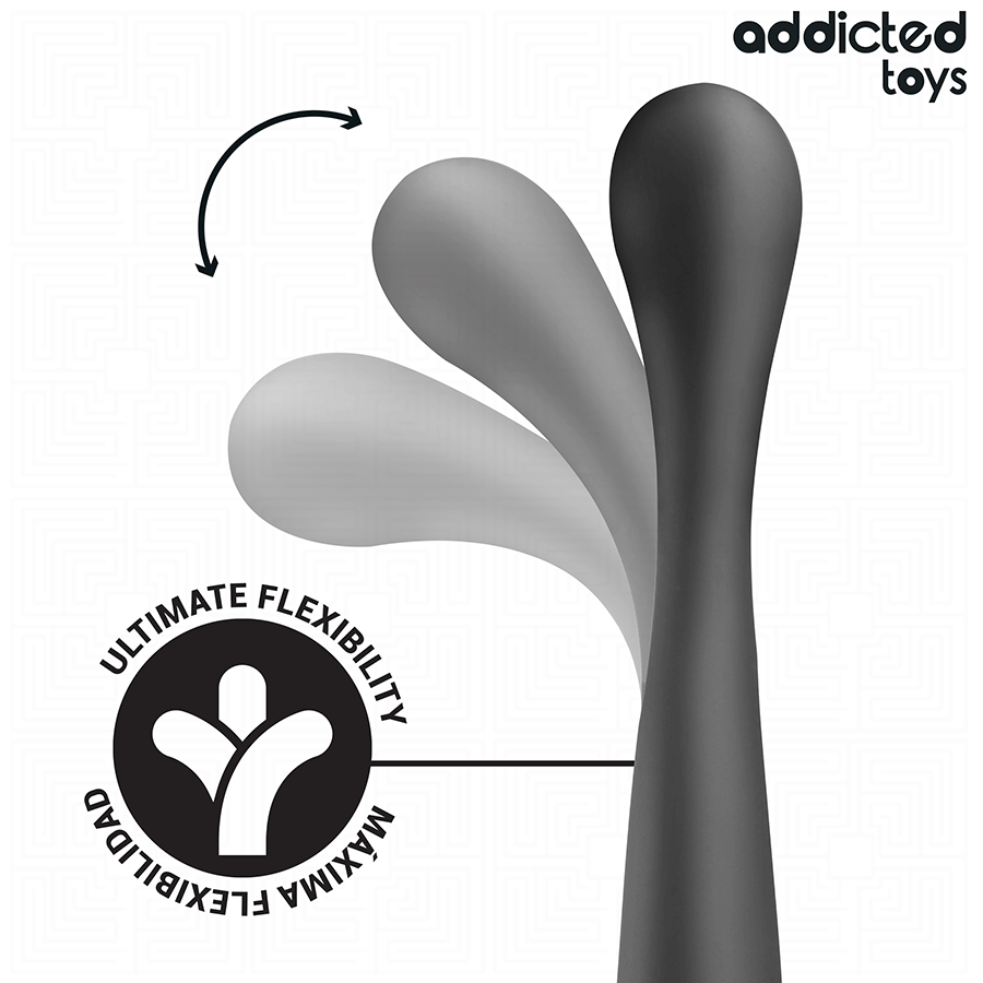 ADDICTED TOYS - DUBBELE ANALE MASSAGER VAN SILICONEN 22.5 CM