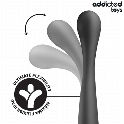 ADDICTED TOYS - DUBBELE ANALE MASSAGER VAN SILICONEN 22.5 CM