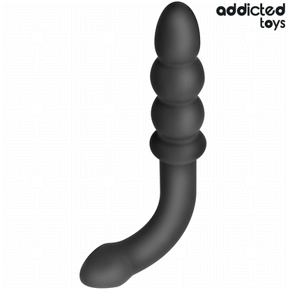 ADDICTED TOYS - DUBBELE ANALE MASSAGER VAN SILICONEN 16.5 CM