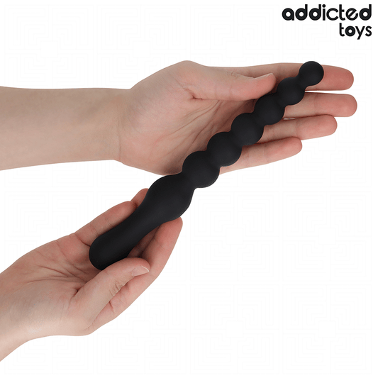 ADDICTED TOYS - DUBBELE ANALE MASSAGER VAN SILICONEN 24 CM