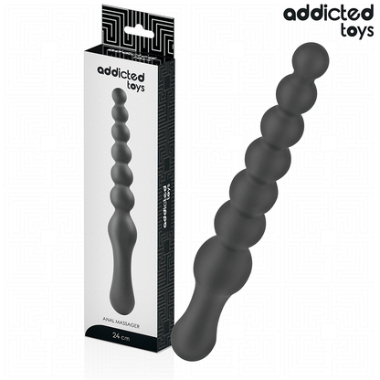 ADDICTED TOYS - DUBBELE ANALE MASSAGER VAN SILICONEN 24 CM