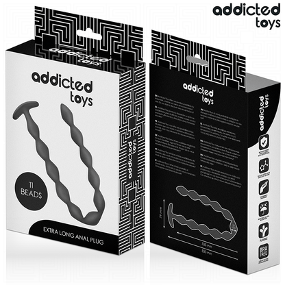 ADDICTED TOYS - EXTRA LANGE ANALE PLUG VAN SILICONEN