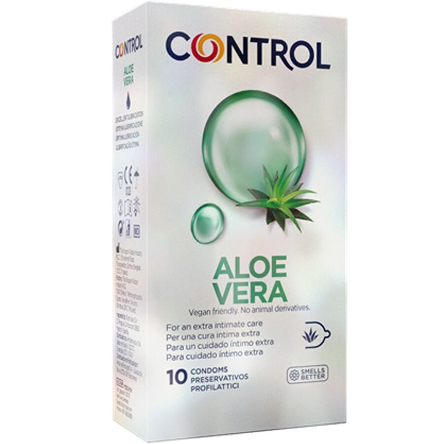 CONTROL - CONDOOMS MET ALOËVERA 10 STUKS