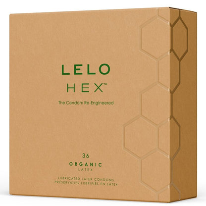 LELO - HEX ORGANIC-condoomdoos 36 stuks