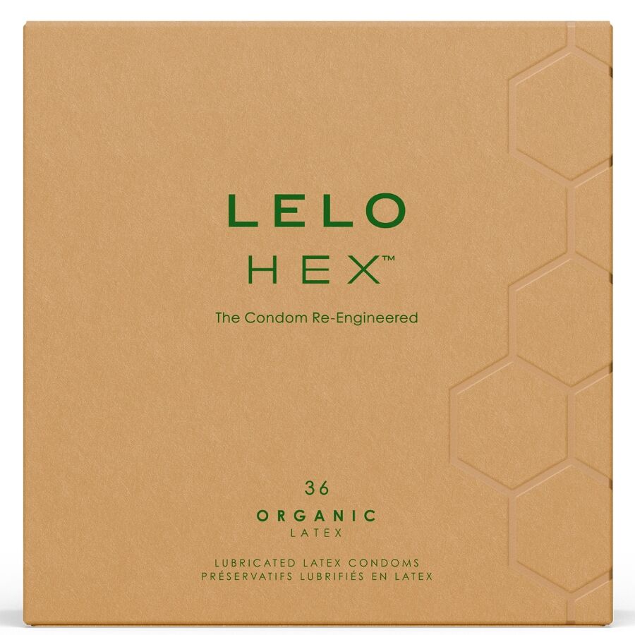 LELO - HEX ORGANIC-condoomdoos 36 stuks