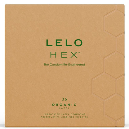 LELO - HEX ORGANIC-condoomdoos 36 stuks