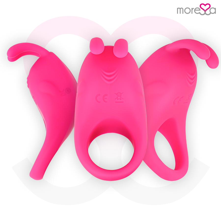 MORESSA - BRAD premium siliconen oplaadbaar roze