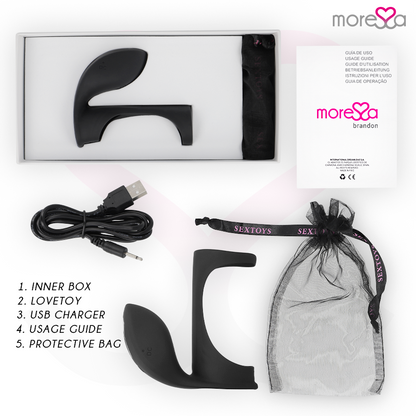 MORESSA - BRANDON VIBRATORRING MET COVER
