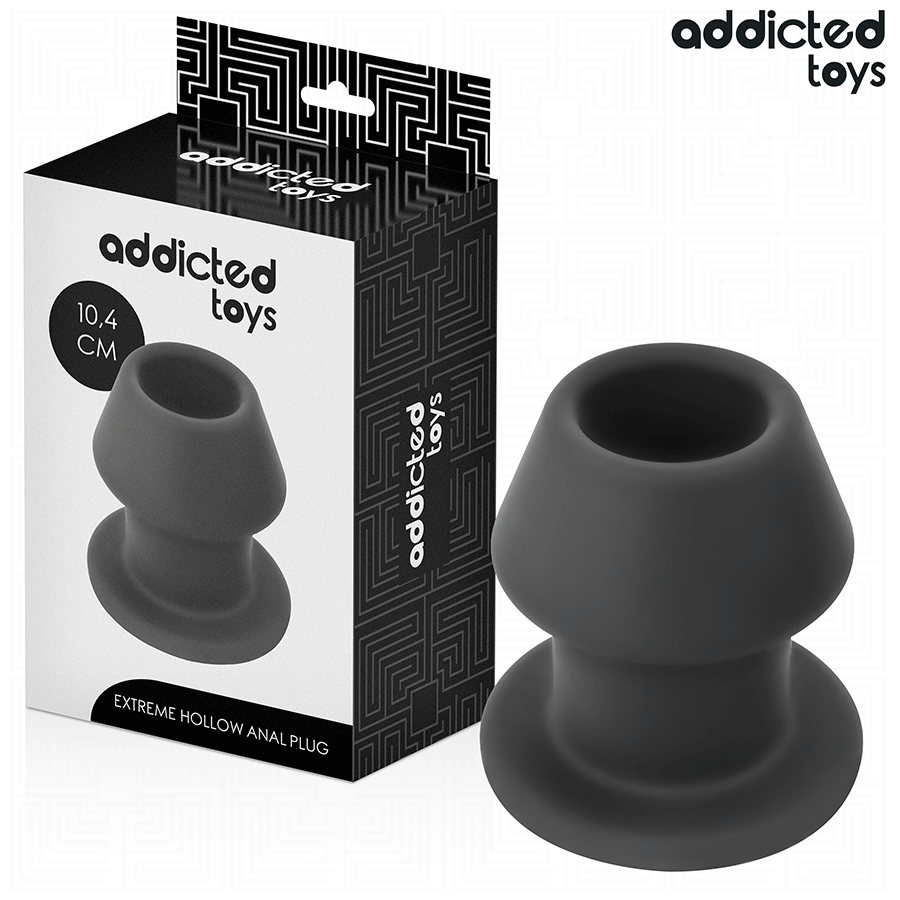 ADDICTED TOYS - EXTREME HOLLE ANALE PLUG VAN SILICONEN MAAT L 10.4 CM
