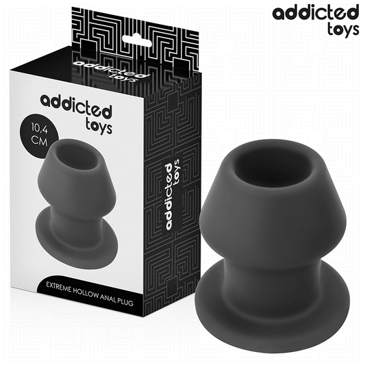 ADDICTED TOYS - EXTREME HOLLE ANALE PLUG VAN SILICONEN MAAT L 10.4 CM