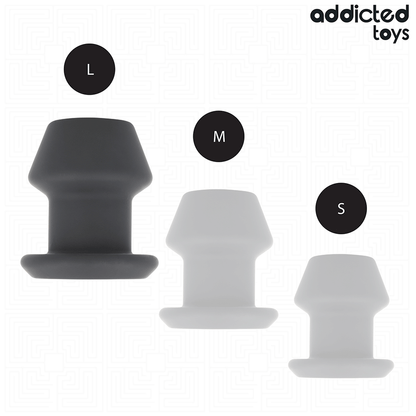 ADDICTED TOYS - EXTREME HOLLE ANALE PLUG VAN SILICONEN MAAT L 10.4 CM