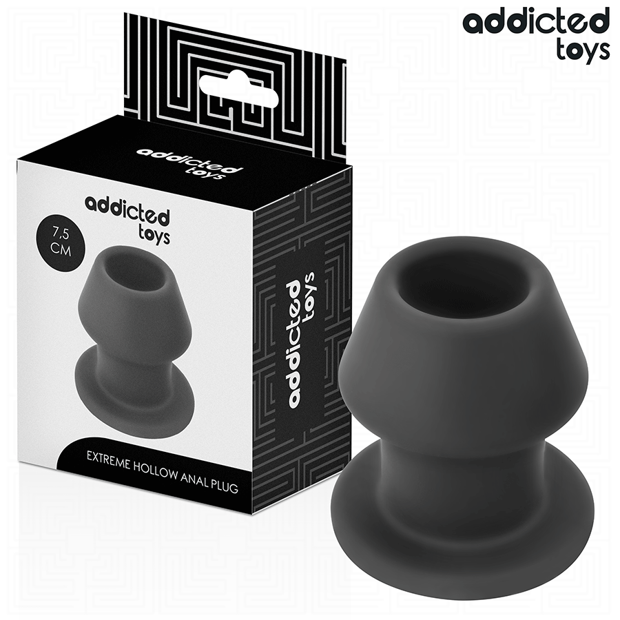 ADDICTED TOYS - EXTREME HOLLE ANALE PLUG VAN SILICONEN MAAT S 7.5 CM