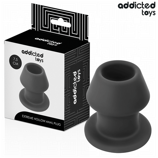 ADDICTED TOYS - EXTREME HOLLE ANALE PLUG VAN SILICONEN MAAT S 7.5 CM