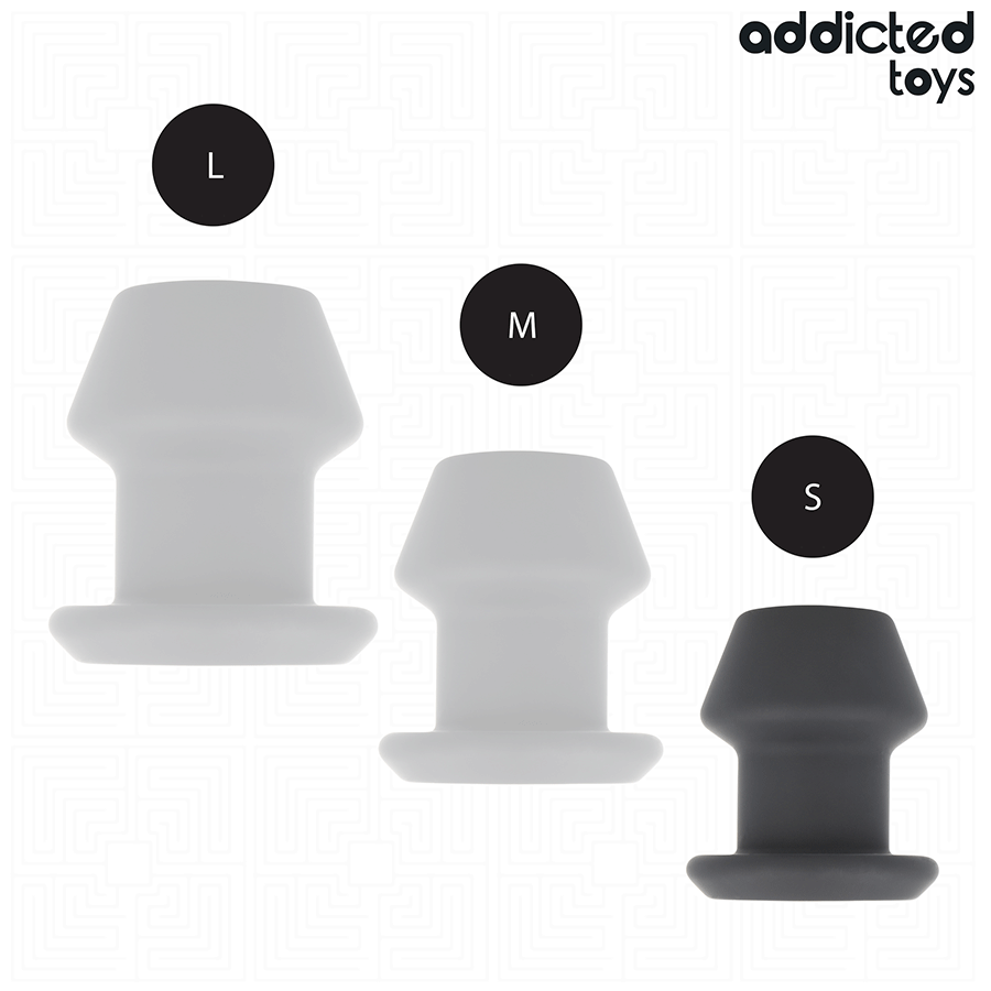 ADDICTED TOYS - EXTREME HOLLE ANALE PLUG VAN SILICONEN MAAT S 7.5 CM