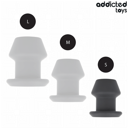ADDICTED TOYS - EXTREME HOLLE ANALE PLUG VAN SILICONEN MAAT S 7.5 CM