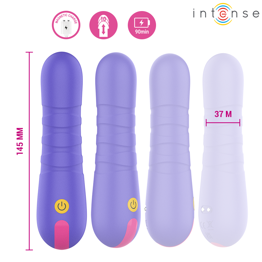 INTENSE - STELLA DUW- EN PENETRATIEVIBRATOR OMHOOG EN OMLAAG