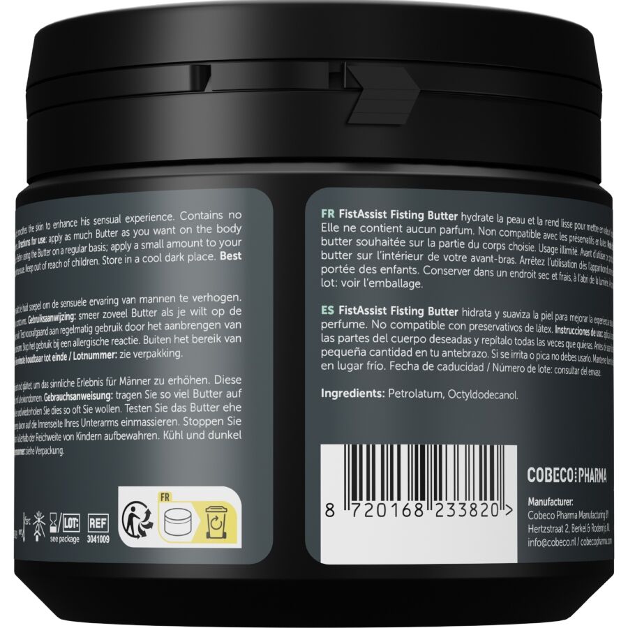 COBECO - FIST ASSIST BOTERGLIJMIDDEL OP OLIEBASIS 500 ML