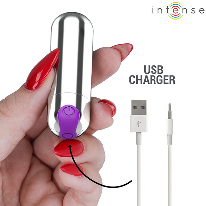INTENSE - KAREN MINI OPLAADBARE TRILKOGEL ZILVER
