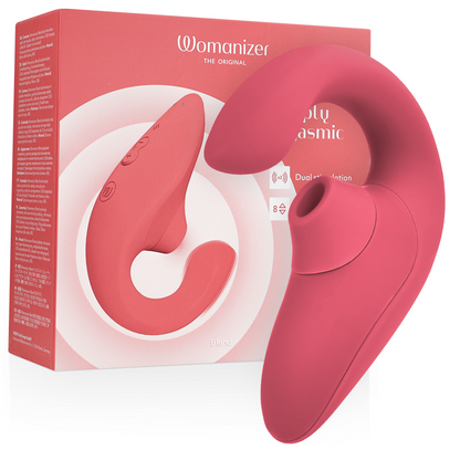 WOMANIZER - BLEND KONIJN-VIBRATORSTIMULATOR VIBRANT ROSE