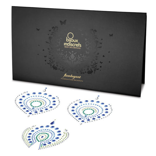 BIJOUX - INDISCRETS FLAMBOYANT BLAUW&groen