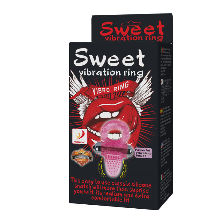 BAILE - SWEET ABS 10 RITMES ROZE VIBRERENDE PENISRING