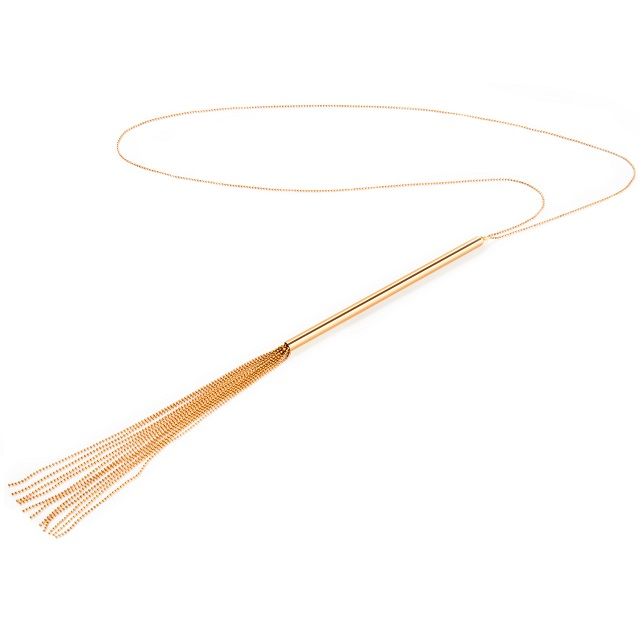BIJOUX - MAGNIFIQUE METALEN KETTINGHALSKETTING / ZWEEP