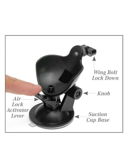 EXTREME TOYZ - PDX MEGA BATOR USB-MASTURBATOR VOOR MANNEN, MOND, ROOD