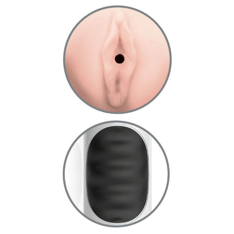 EXTREME TOYZ - PIPEDREAM MEGA GRIP-VAGINAMASTURBATOR MET VIBRATOR