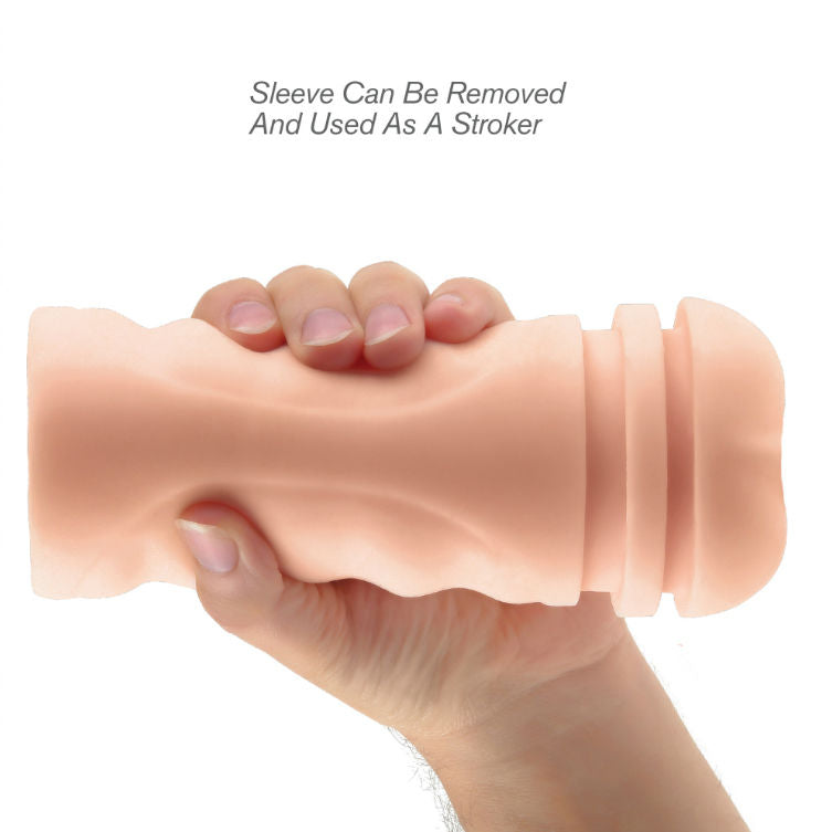 EXTREME TOYZ - PIPEDREAM MEGA GRIP-VAGINAMASTURBATOR MET VIBRATOR