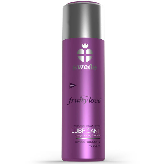 SWEDE - FRUITY LOVE GLIJMIDDEL FRAMBOOS-RABARBER 100 ML