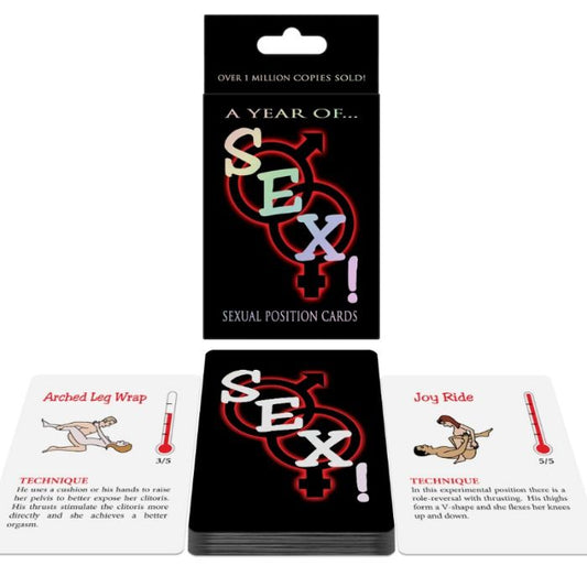 KHEPER GAMES - kaarten met seksuele posities Een jaar vol... seks!