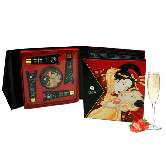 SHUNGA - SECRET GEISHA STRAWBERRIES AND CAVA-kit