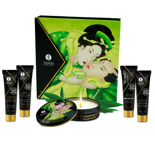 SHUNGA - SECRET GEISHA ORGANIC GREEN TEA-kit