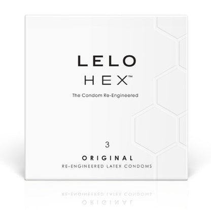 LELO - DOOS HEX-CONDOOMS 3 STUKS