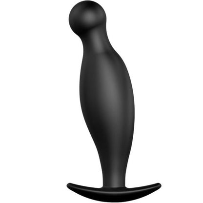 PRETTY LOVE - ANALE PLUG VAN SILICONEN 11.7 CM ZWART