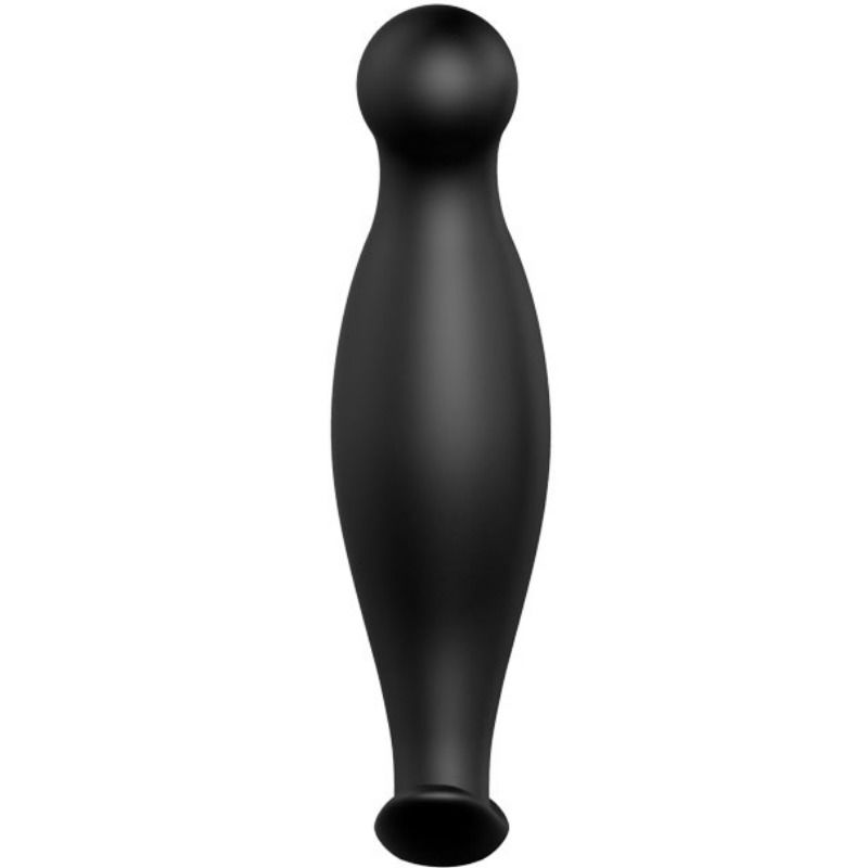 PRETTY LOVE - ANALE PLUG VAN SILICONEN 11.7 CM ZWART