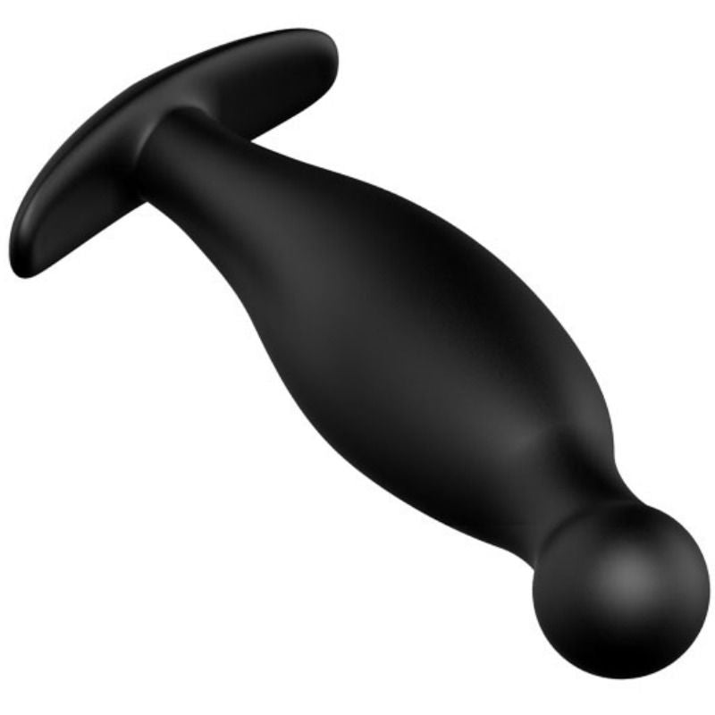 PRETTY LOVE - ANALE PLUG VAN SILICONEN 11.7 CM ZWART