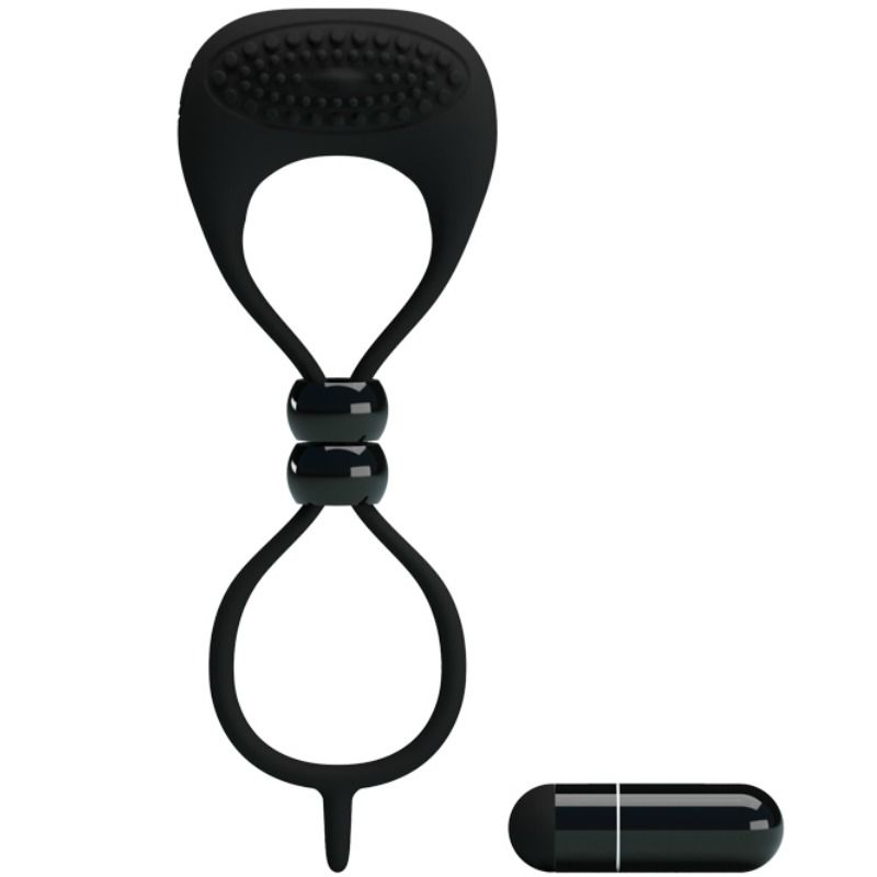 PRETTY LOVE - DUBBELE RING VOOR PENIS EN TESTIKELS